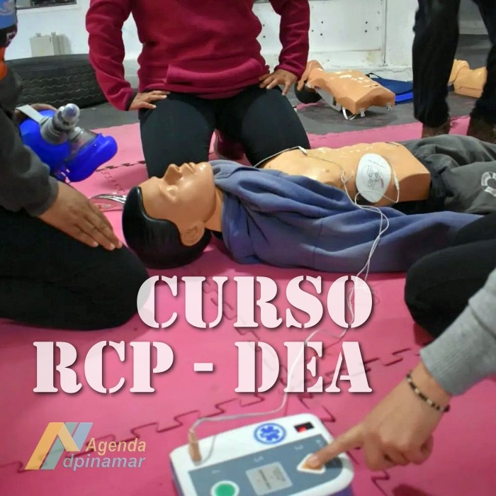 Curso gratuito de RCP y DEA - Agenda Pinamar