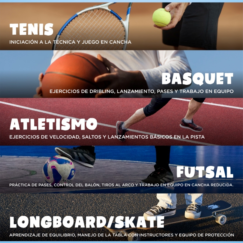 Actividades de invierno en el Polideportivo