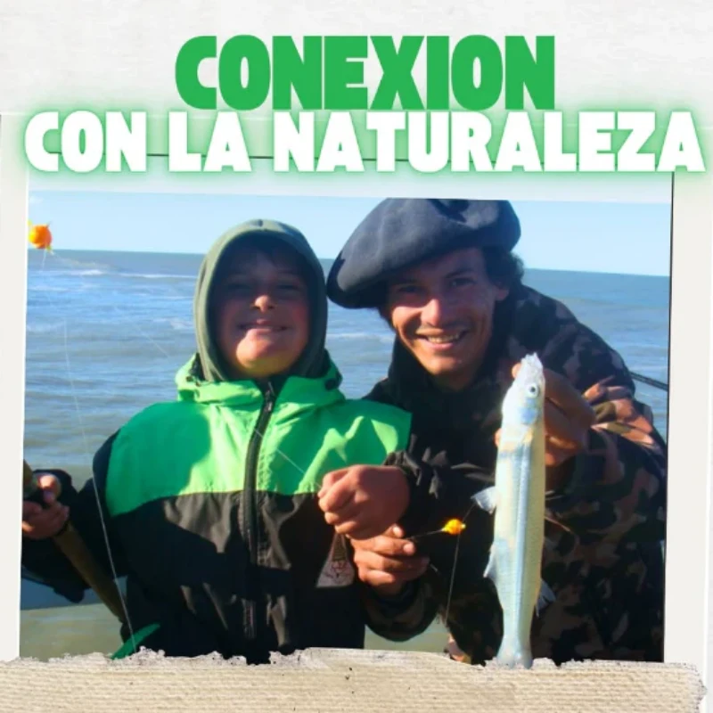 Escuelita de pesca en Pinamar