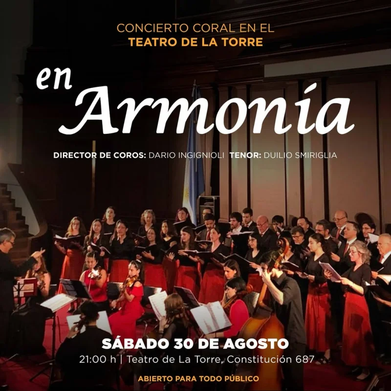 encuentro coral En Armonía – Edición Pinamar 2025