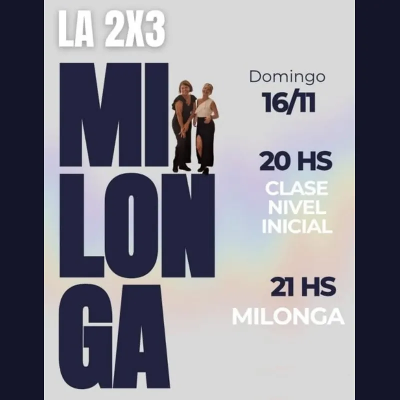 La 2x3 Milonga en Cariló La 2x3 Milonga