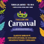 Taller de Carnaval en Ostende