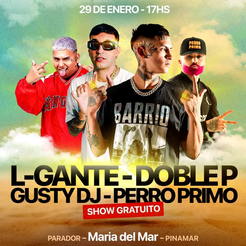 Festival gratuito de rkt en Pinamar - Agenda Pinamar