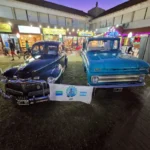 Expo de autos clásicos y antiguos en Pinamar