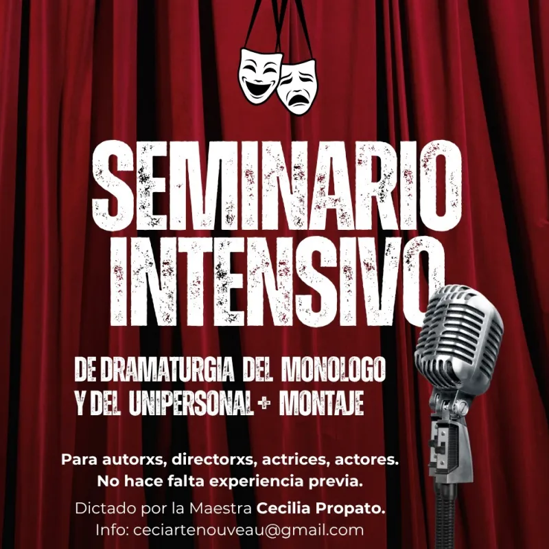 seminario intensivo de dramaturgia