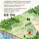 Una charla para conocer el agua que hay bajo Cariló