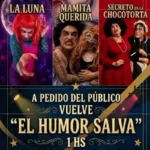 “El humor salva” vuelve con tres piezas teatrales
